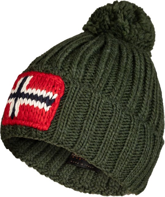 Thumbnail - NAPAPIJRI Herren Pudelmütze grün Mikrofaser