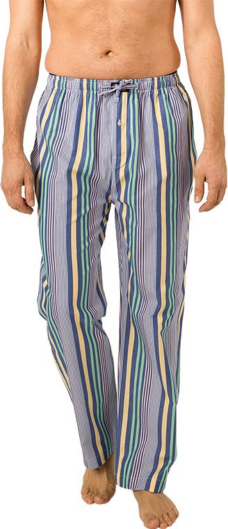 Thumbnail - Polo Ralph Lauren Herren Pyjamahose mehrfarbig Baumwolle & Mix Gestreift