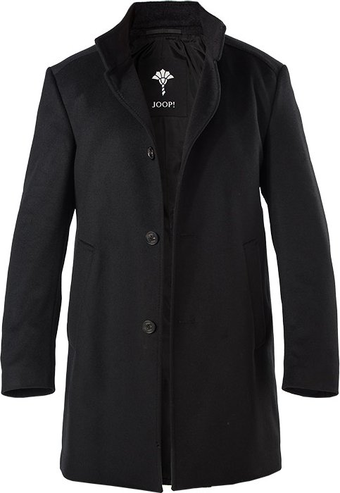 Thumbnail - JOOP! Herren Mantel schwarz unifarben