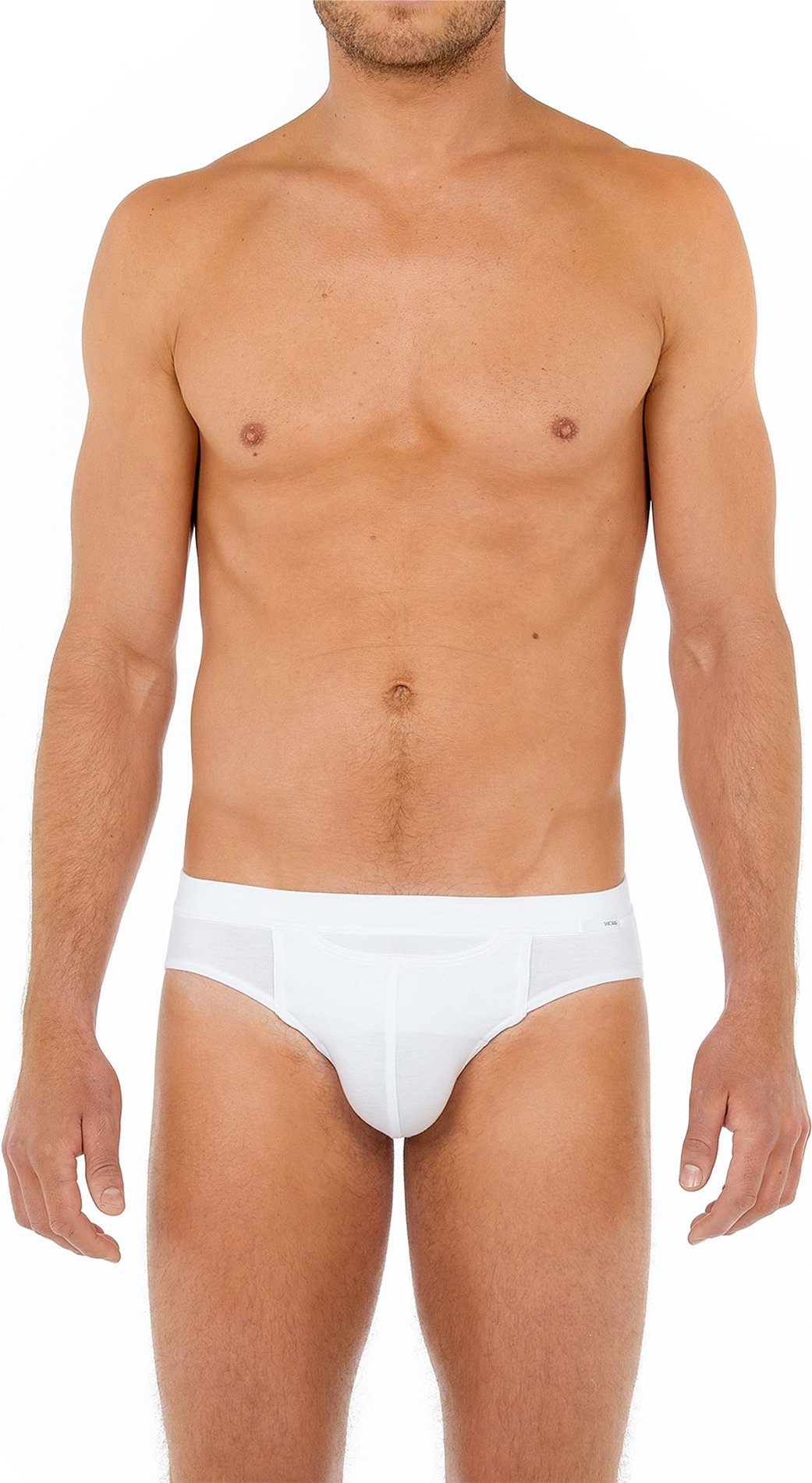 HOM Herren Slip weiß Mikrofaser/Funktion unifarben