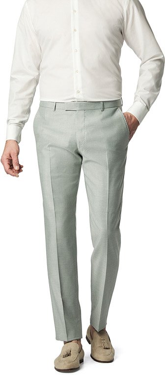 JOOP! Herren Hose grün meliert Slim Fit