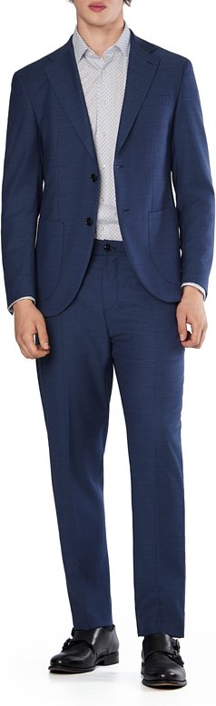 JOOP! Herren Anzug blau meliert Slim Fit