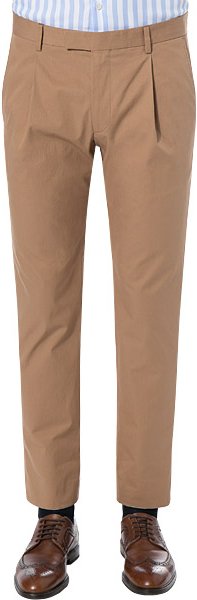 Strellson Herren Bundfaltenhose beige