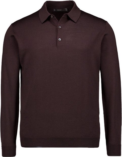 BOGGI MILANO Herren Pullover braun unifarben