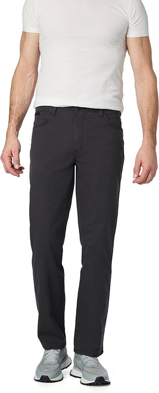 Wrangler Herren Hose grau meliert Straight Fit