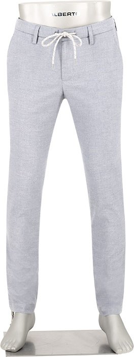 Thumbnail - Alberto Herren Hose blau Slim Fit