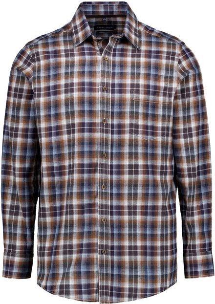 CasaModa Herren Hemd mehrfarbig kariert Comfort Fit