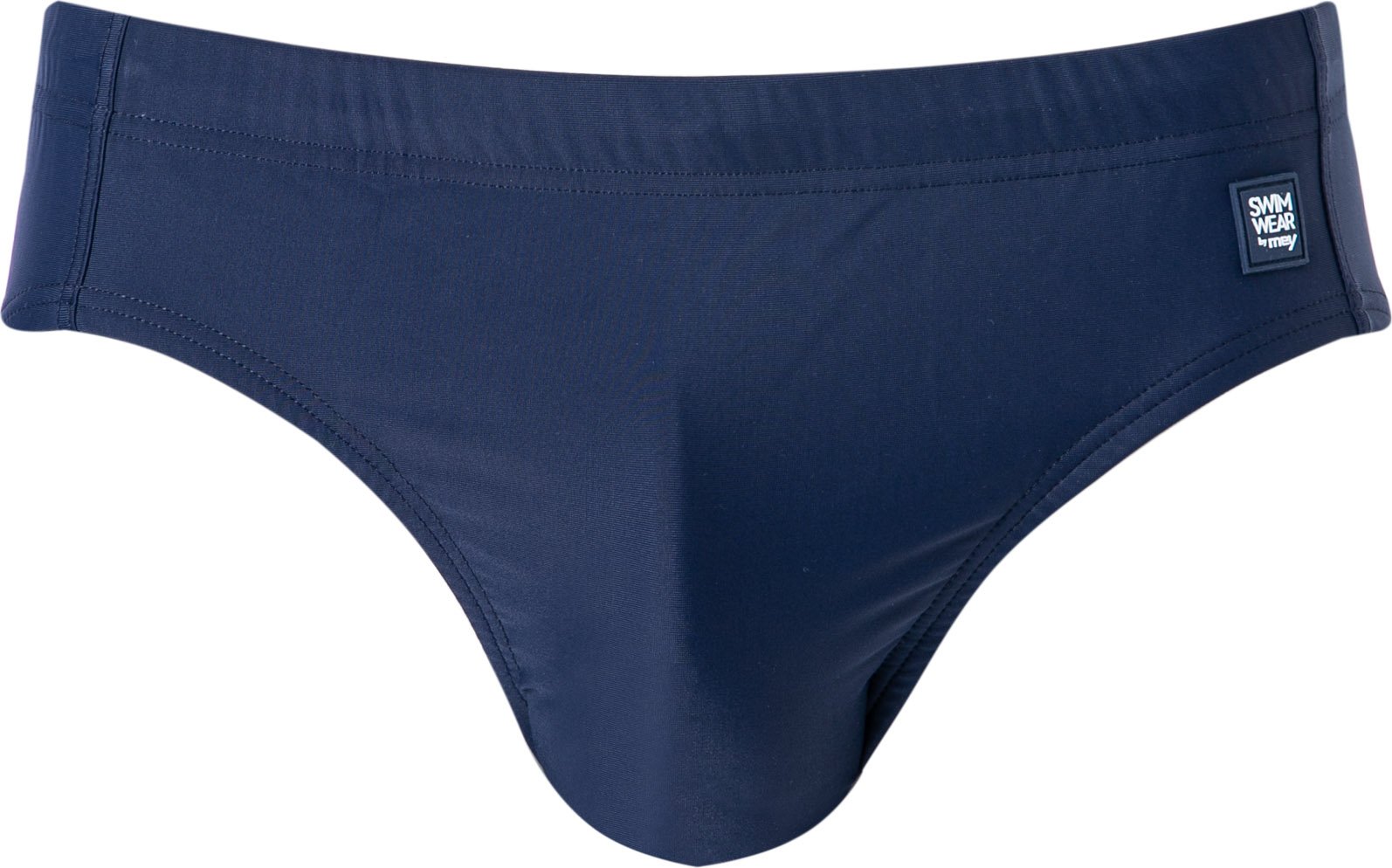 Mey Herren Badehose blau Mikrofaser unifarben