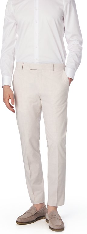 Strellson Herren Hose beige meliert Slim Fit