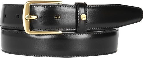 Thumbnail - AIGNER Herren Gürtel schwarz Glattleder