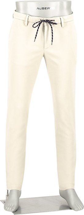 Thumbnail - Alberto Herren Hose beige Slim Fit