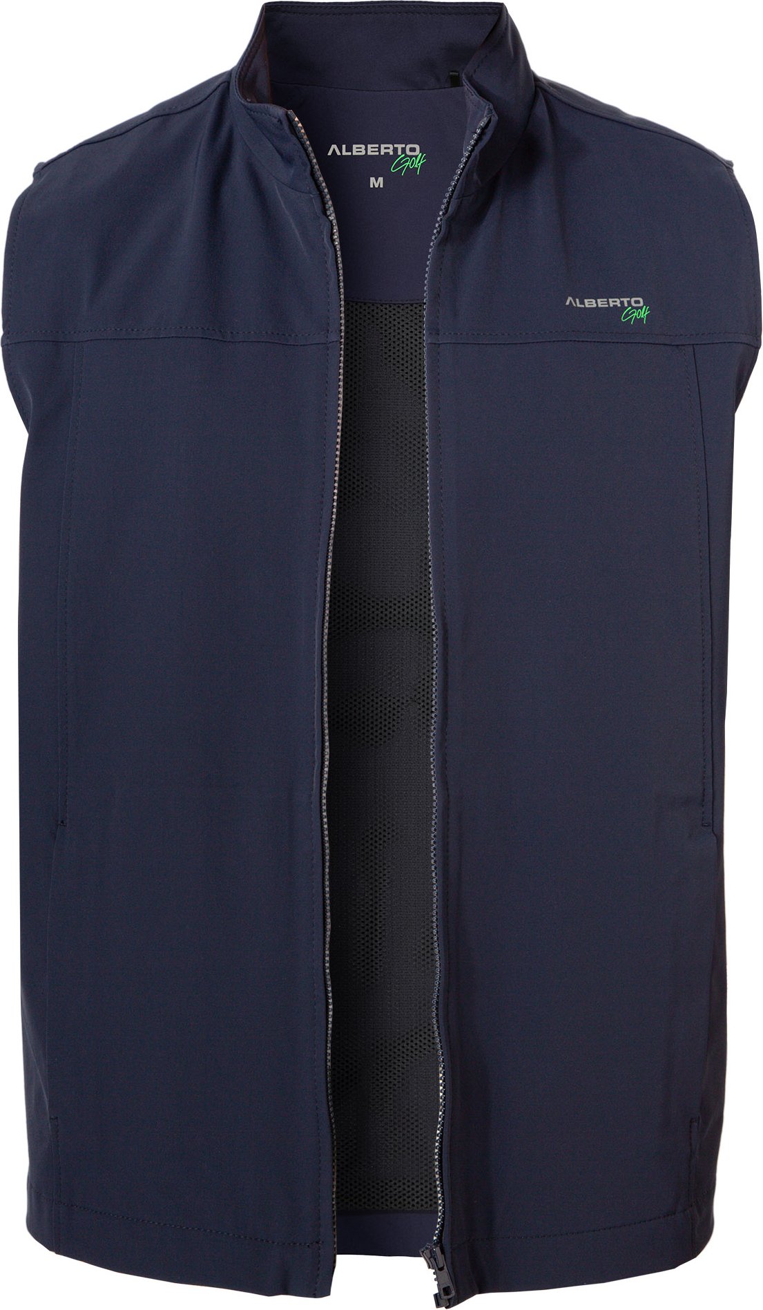 Alberto Golf Herren Jacken blau unifarben