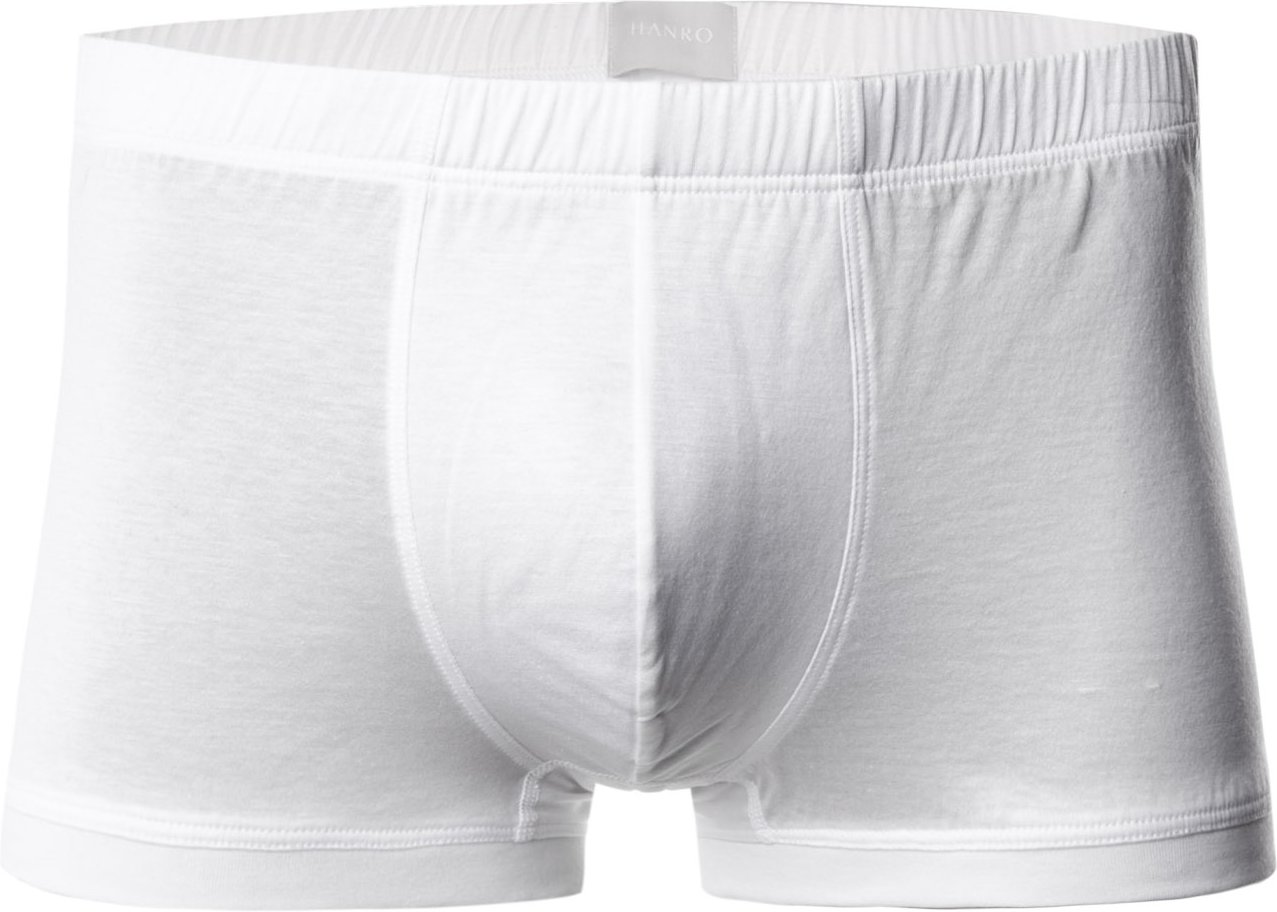 Thumbnail - HANRO Herren Pants weiß Merc. Baumwolle unifarben