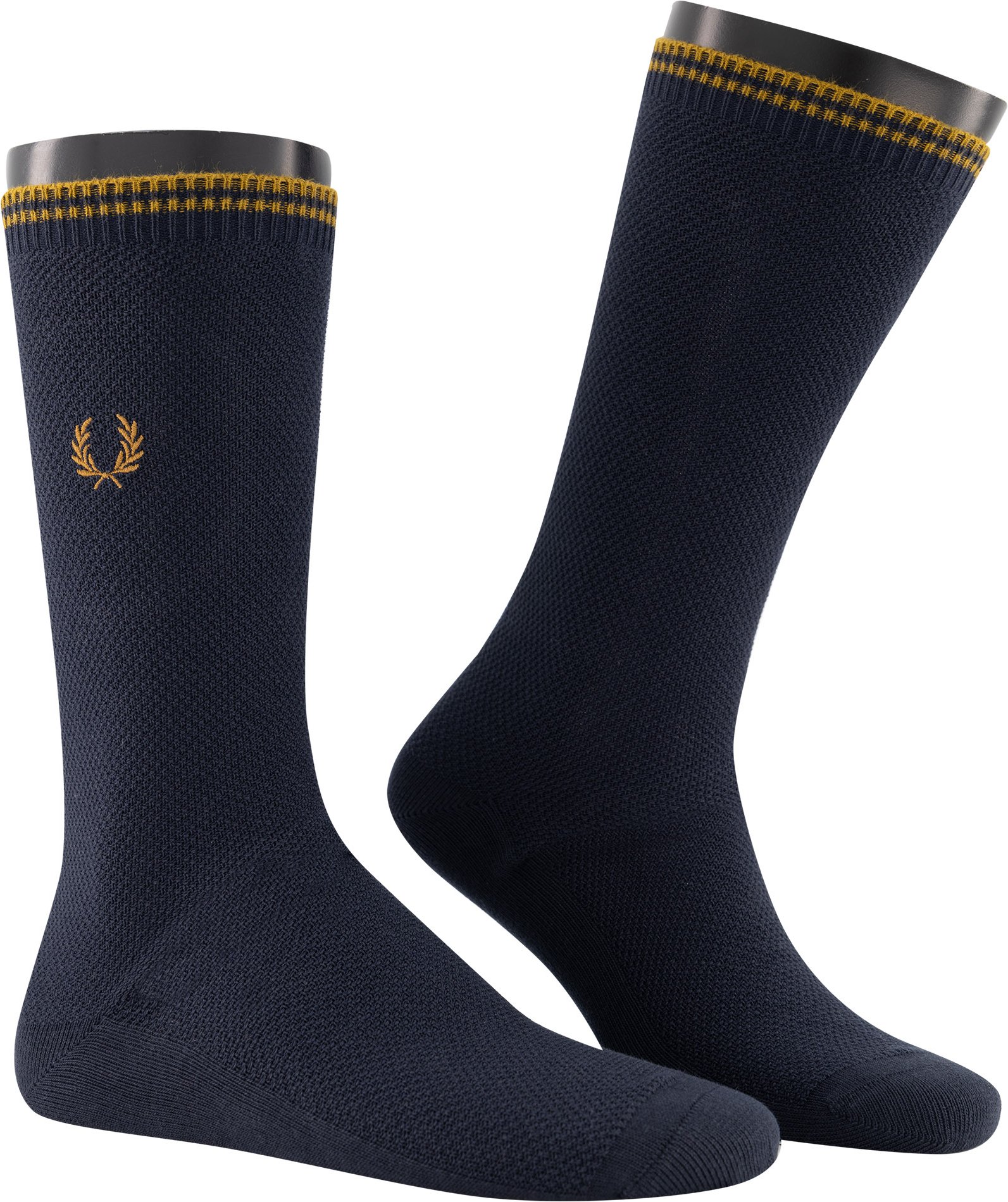 Fred Perry Herren Socken blau unifarben