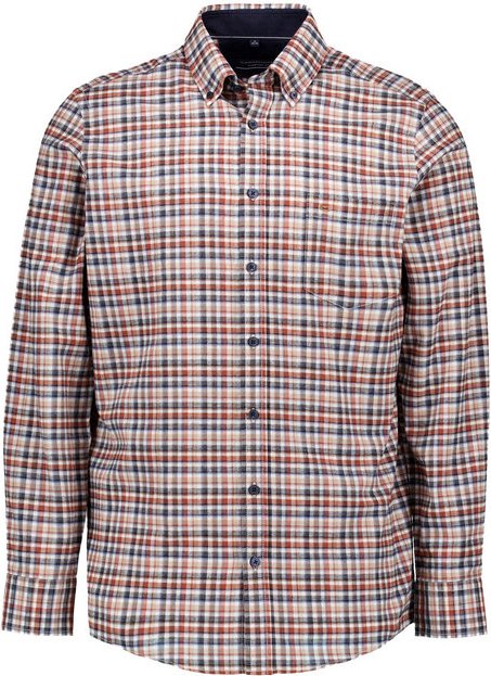 CasaModa Herren Hemd multicolor kariert Comfort Fit