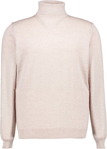 Stenströms Herren Pullover beige unifarben