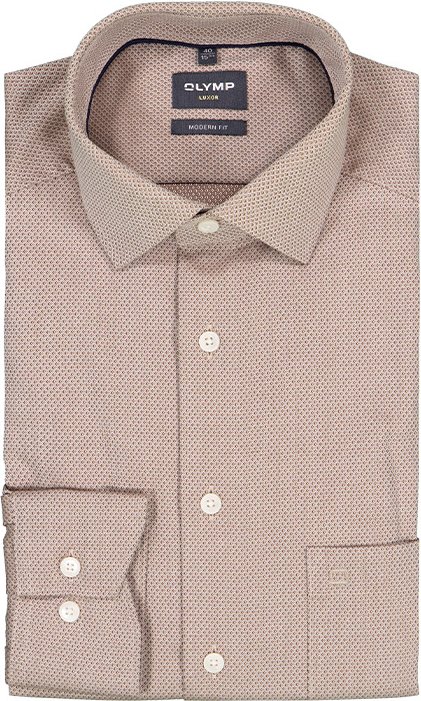 Thumbnail - OLYMP Herren Hemd beige