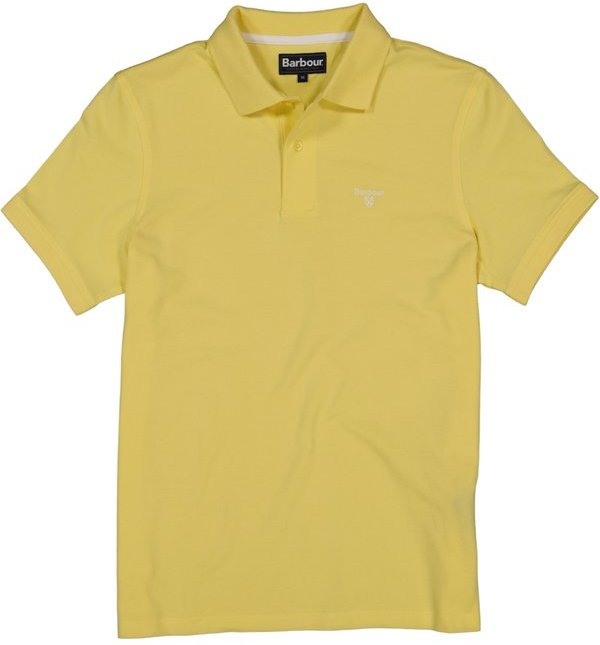 Thumbnail - Barbour Herren Polo-Shirt gelb