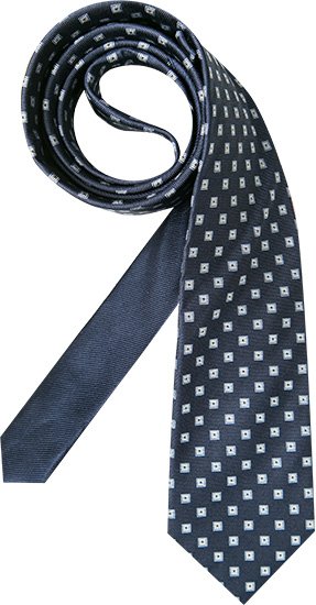 Tommy Hilfiger Herren Krawatte blau Gemustert