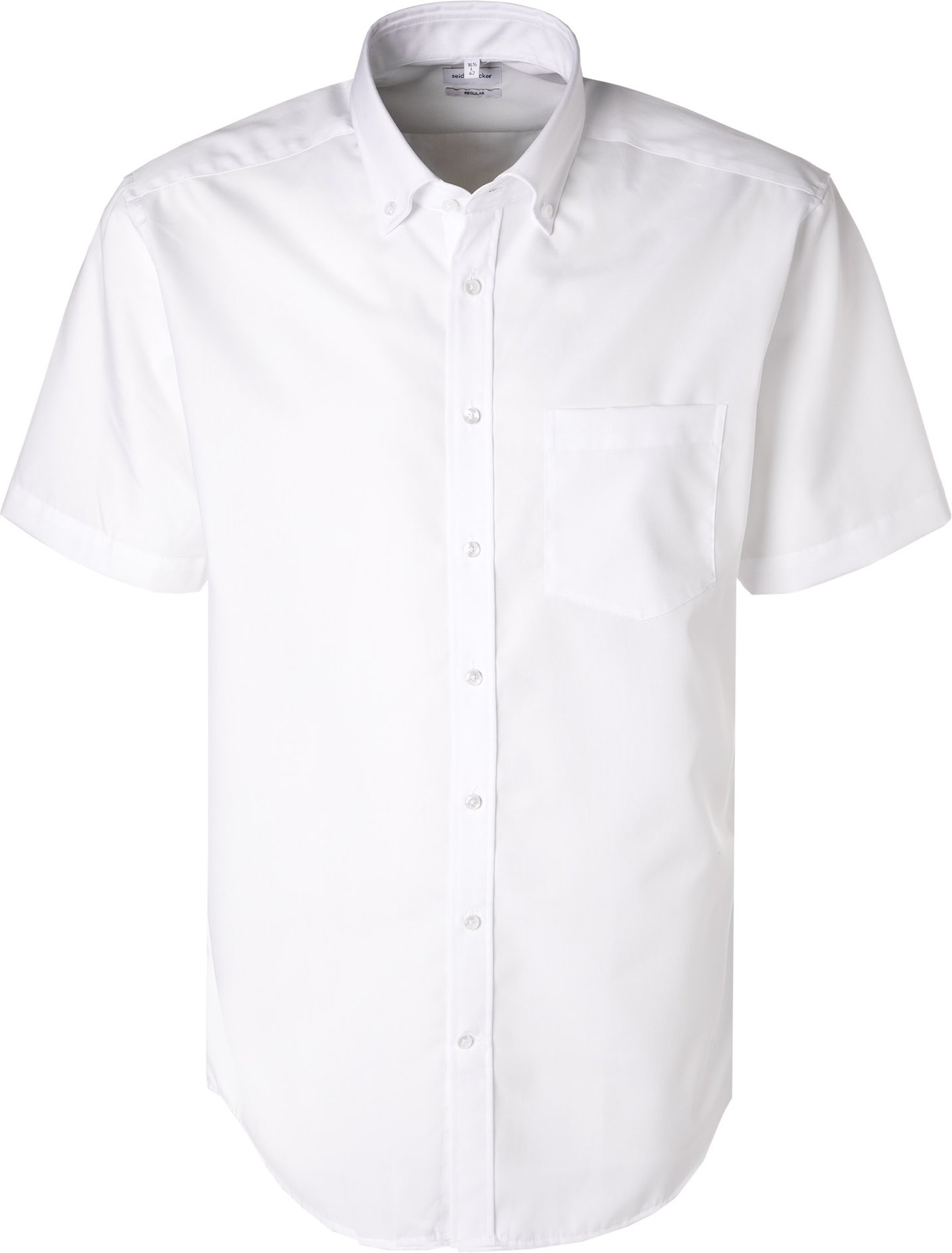 Seidensticker Herren Kurzarmhemd weiß