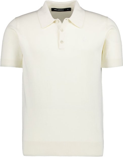 KARL LAGERFELD Herren Polo-Shirt weiß