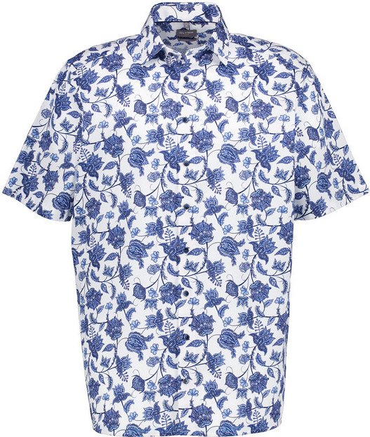 OLYMP Herren Hemden blau Comfort Fit