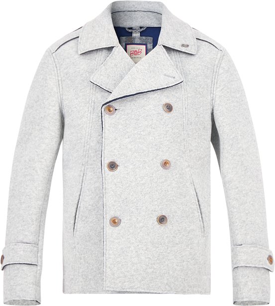 BOB Herren Jacken grau unifarben