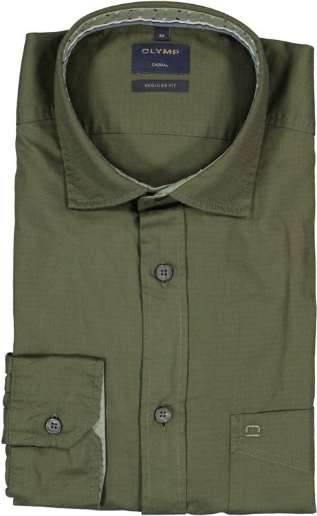 Thumbnail - OLYMP Herren Hemd grün