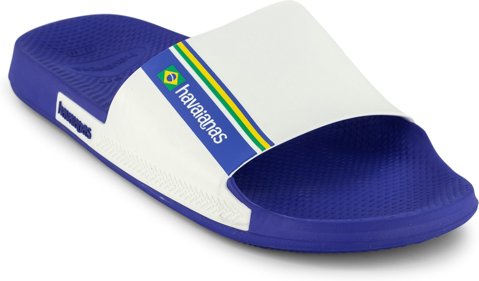 havaianas Herren Pantoletten blau Gummi