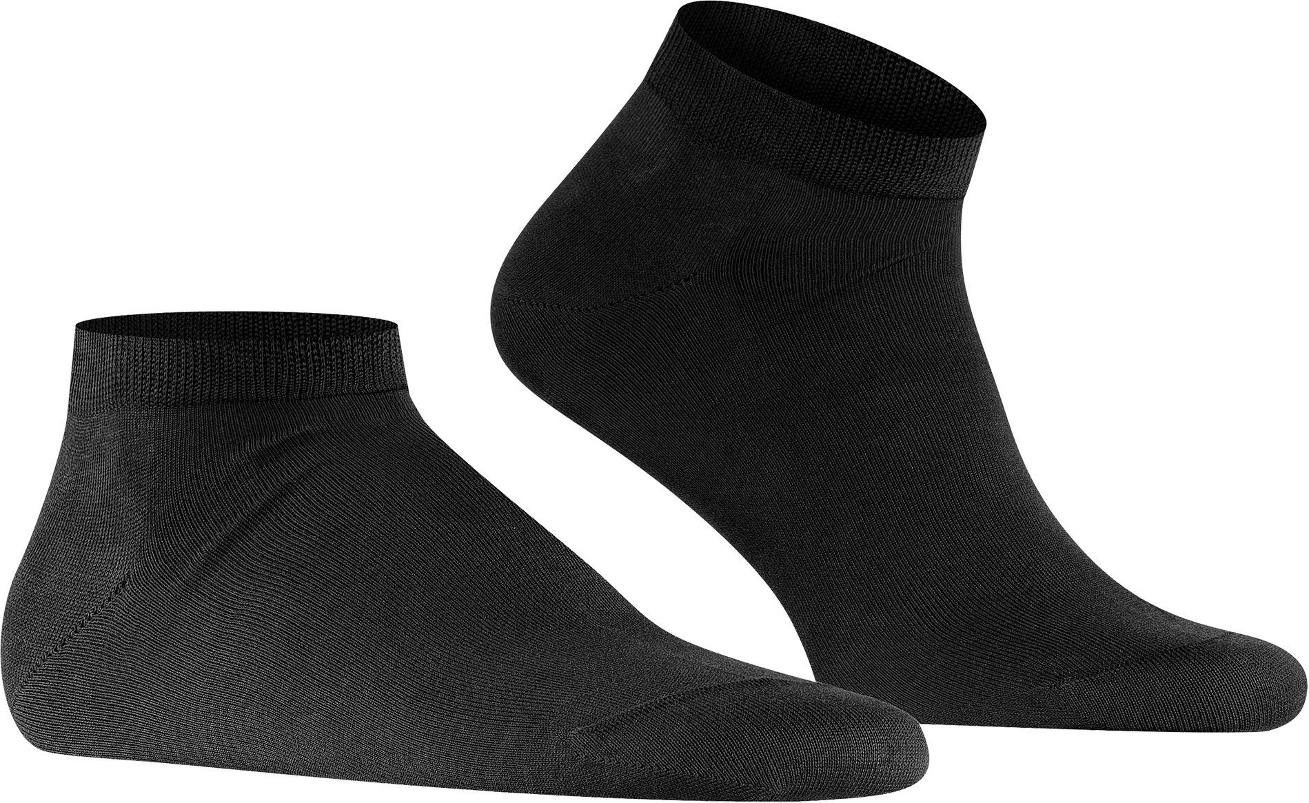 Thumbnail - Falke Herren Socken schwarz Baumwolle & Mix unifarben