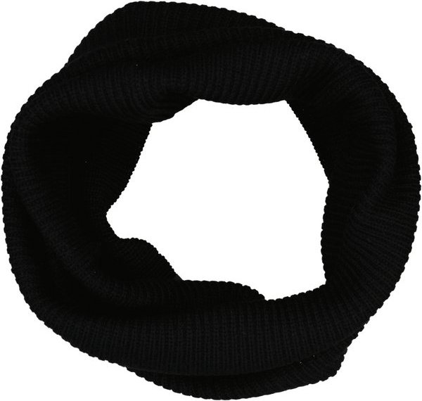 BOGGI MILANO Herren Schal schwarz Merinowolle