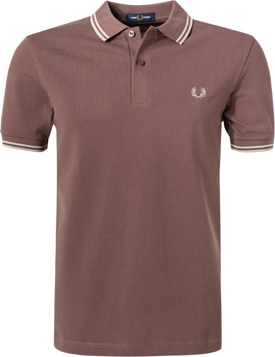 Fred Perry Herren Polo-Shirt braun