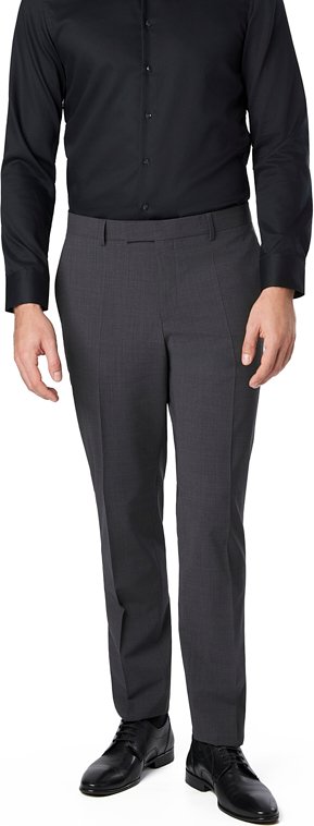BOSS Black Herren Hose grau Slim Fit