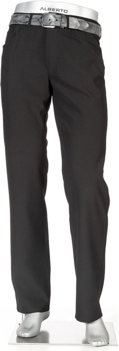 Alberto Herren Hose schwarz Comfort Fit