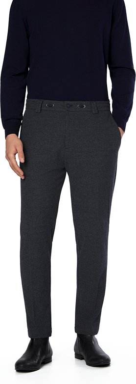 CINQUE Herren Hose blau meliert