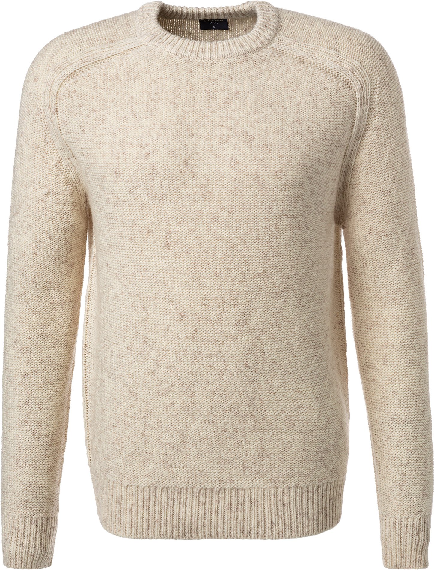 Thumbnail - OLYMP Herren Pullover beige unifarben