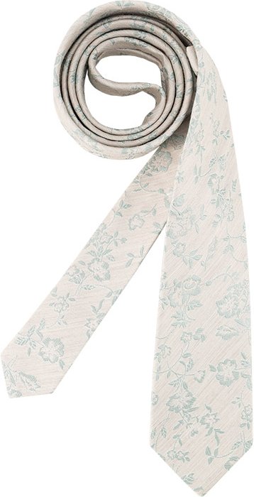 OLYMP Herren Krawatte grau Gemustert,Anlass,Classic