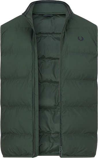 Fred Perry Herren Jacken grün unifarben