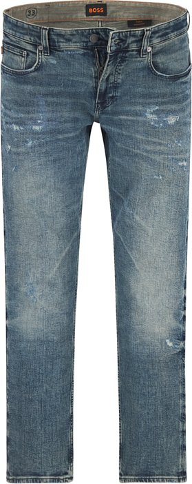 BOSS Orange Herren Jeans blau
