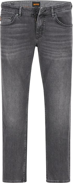 BOSS Orange Herren Jeans grau Slim Fit
