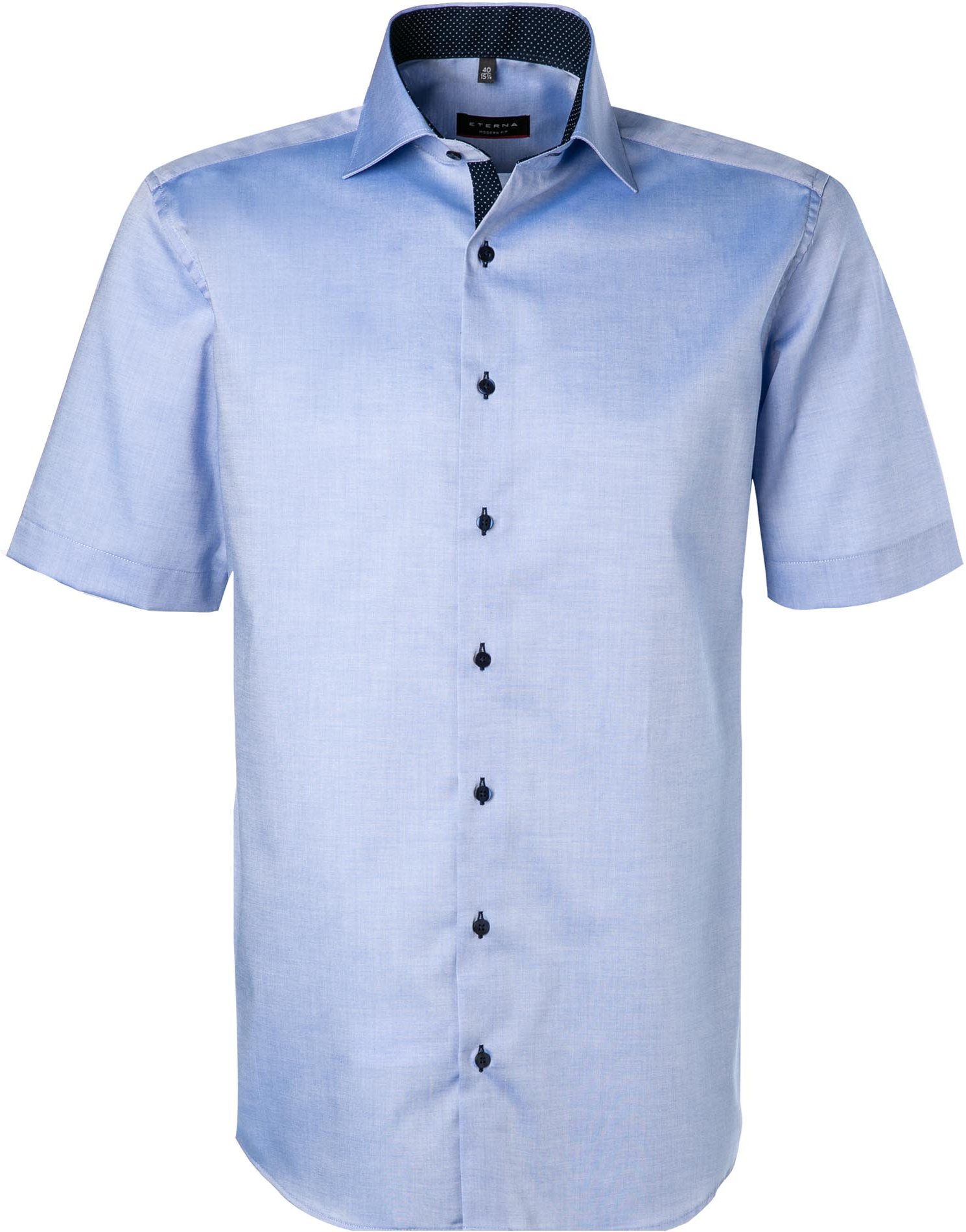 Thumbnail - ETERNA Herren Kurzarmhemd blau