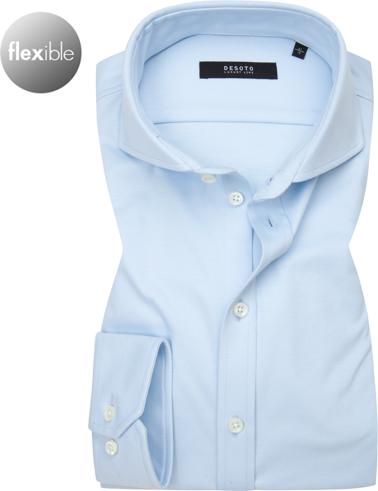 DESOTO Herren Hemd blau