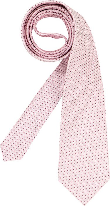 OLYMP Herren Krawatte flieder unifarben