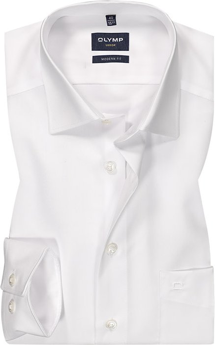 Thumbnail - OLYMP Herren Hemd weiß