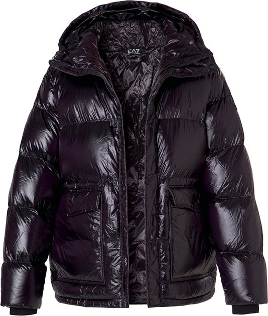 EA7 Herren Jacken schwarz unifarben