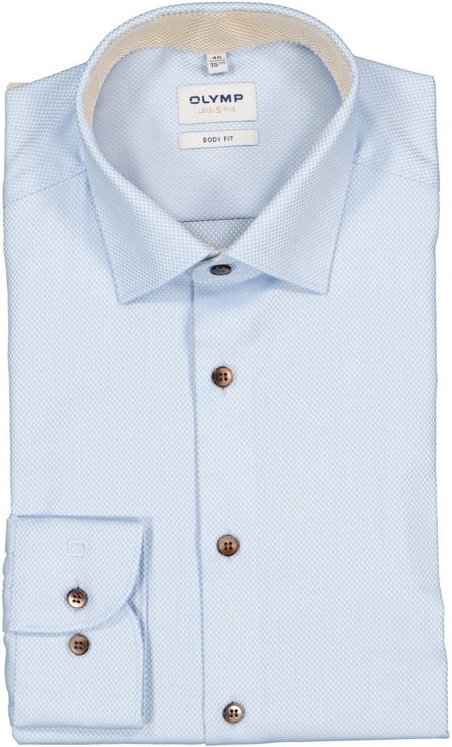 OLYMP Herren Hemd blau