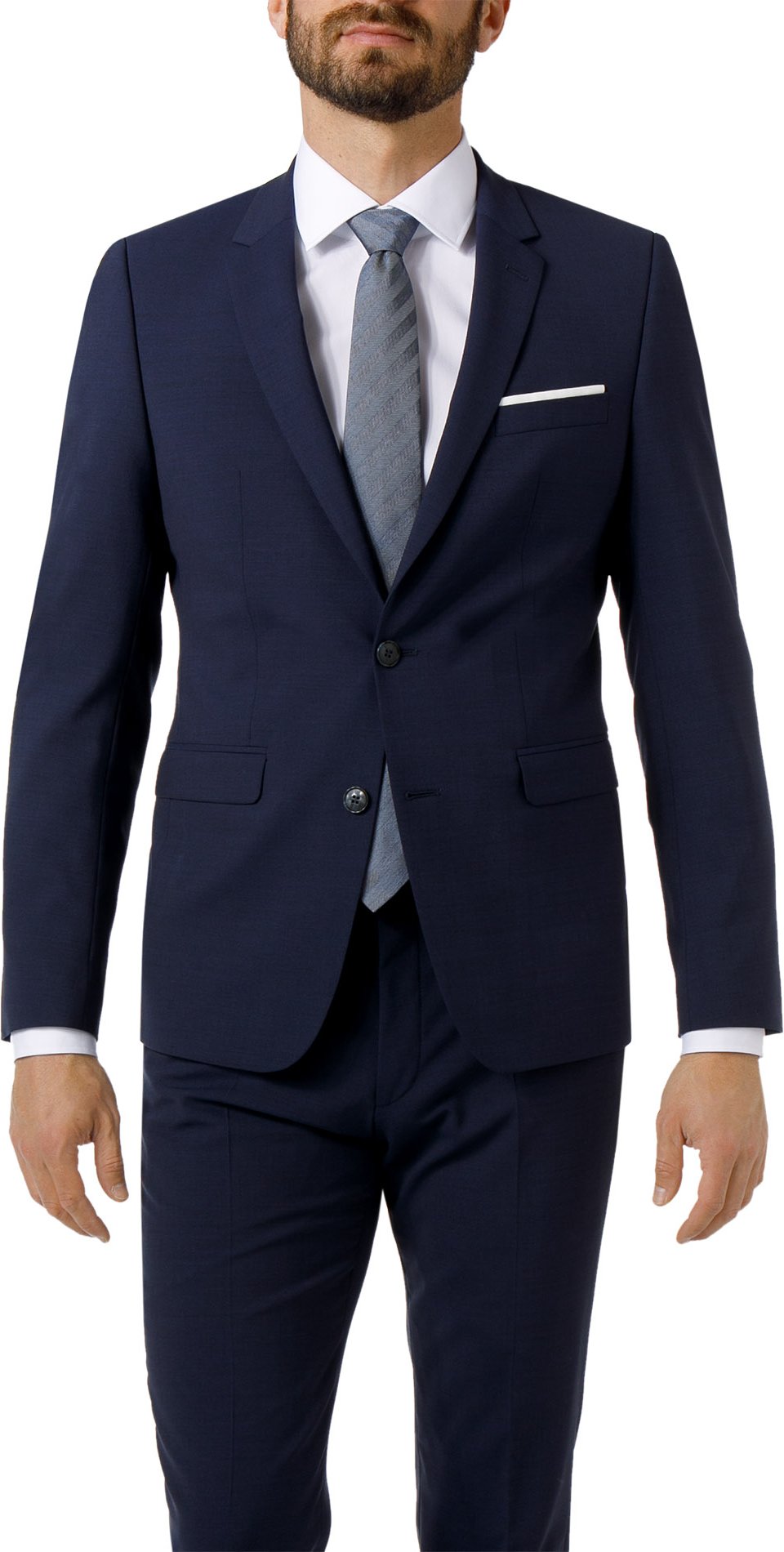 DIGEL Herren Sakko blau Slim Fit