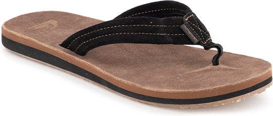 Thumbnail - Quiksilver Herren Zehensandalen schwarz Velours