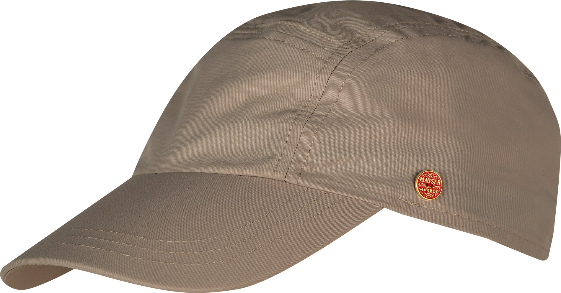 MAYSER Herren Cap beige Baumwolle & Mix