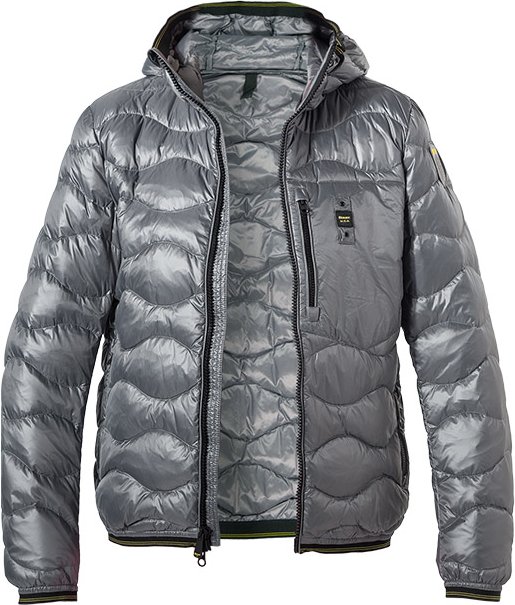 Blauer. USA Herren Daunenjacke grau unifarben